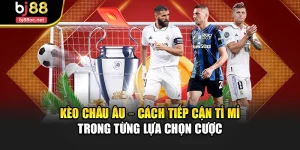 Kèo Châu Âu – Cách Tiếp Cận Tỉ Mỉ Trong Từng Lựa Chọn Cược